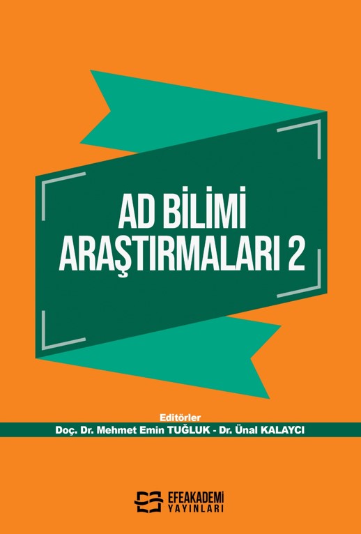 AD BİLİMİ ARAŞTIRMALARI 2